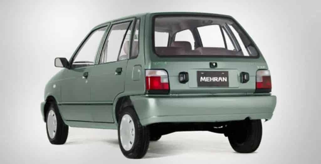 Top Ten cars in Pakistan 8 suzuki mehran