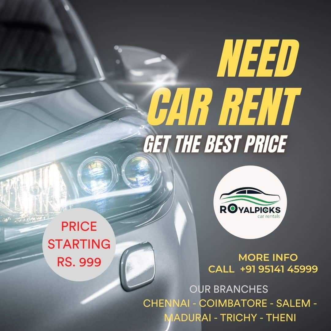 Self drive car rental in Coimbatore ADBYU