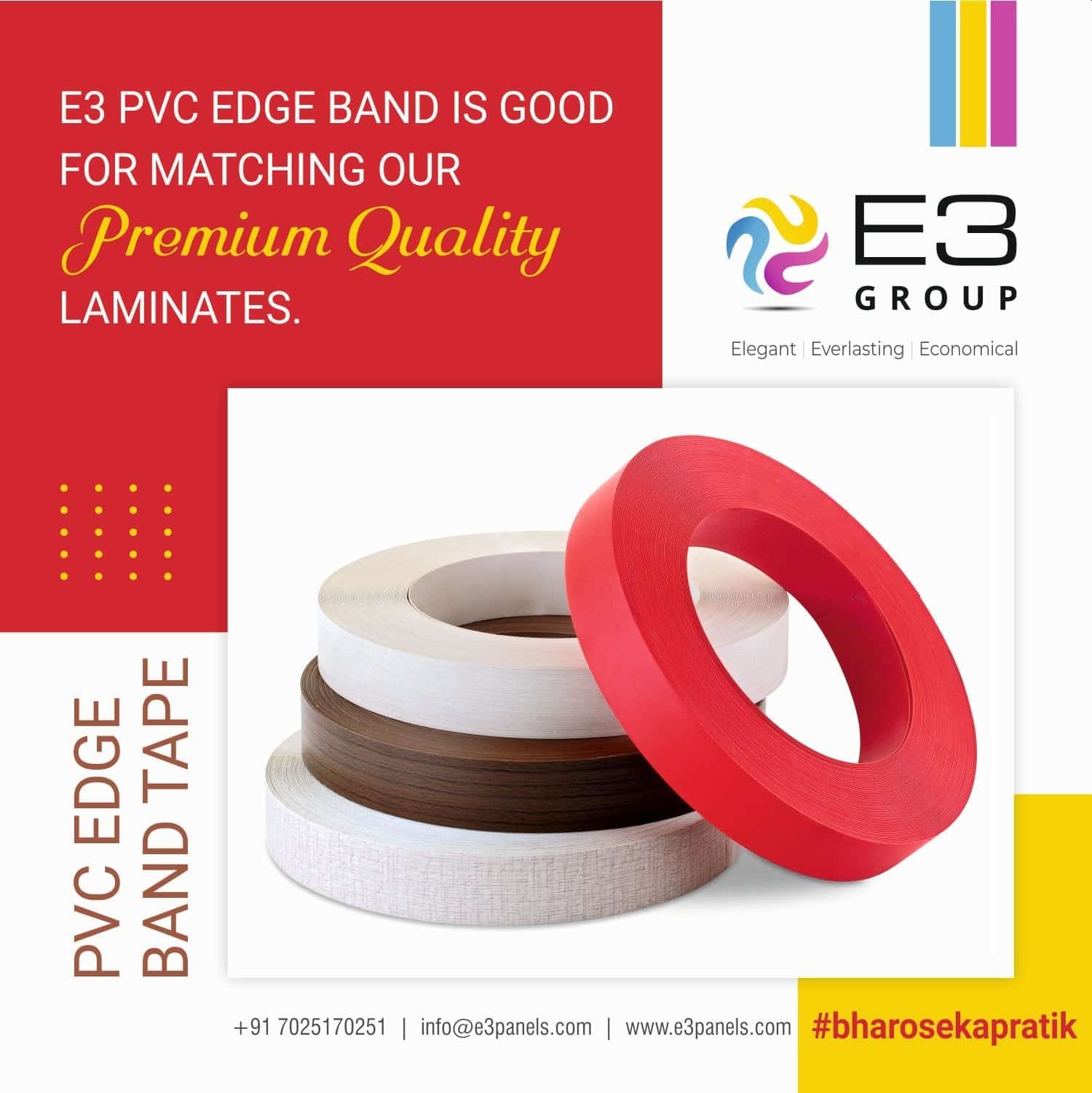 Edge Banding Tape E3 Panels