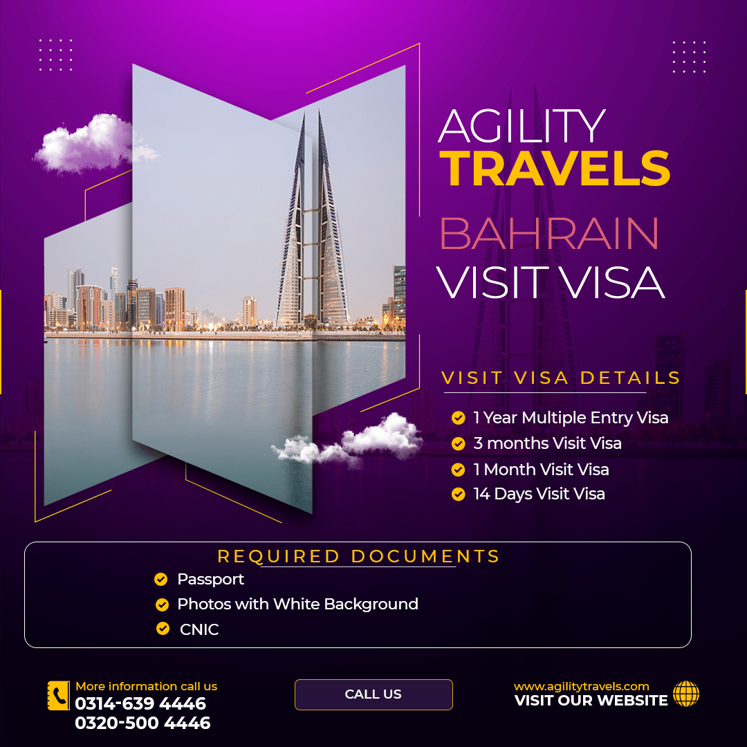 3 month visit visa bahrain price