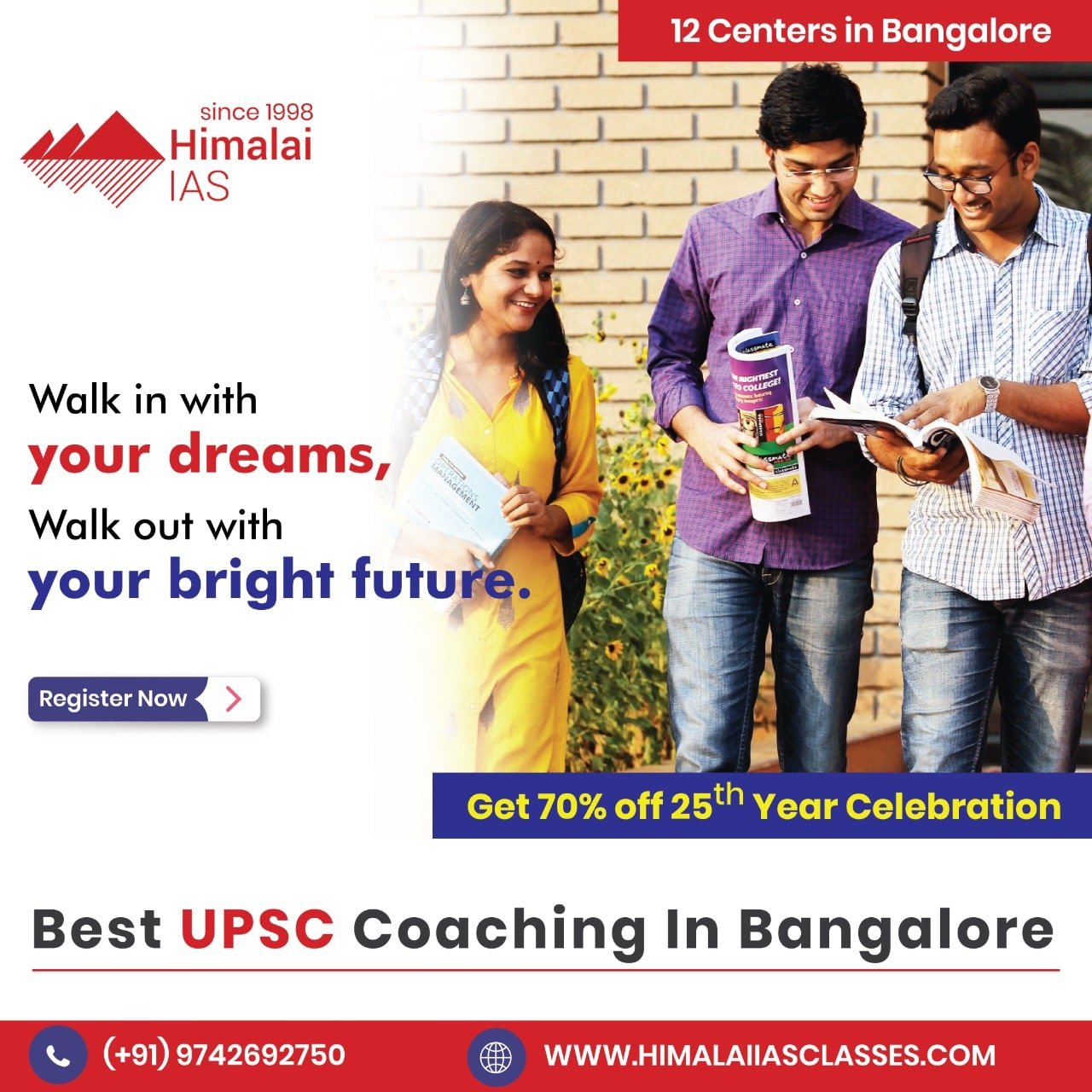 Start your UPSC Career, Best UPSC coaching in Bangalore