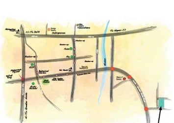 Coco County Location Map