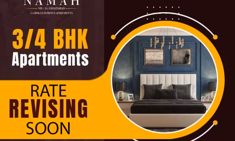 Superb 3 BHK Apartments in NH24, Ghaziabad by VVIP Namah