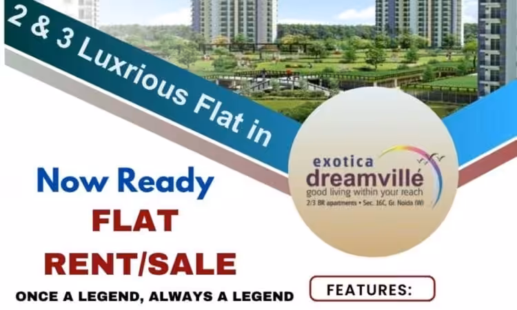 Modern Apartments for Sale in Noida Extension: Exotica Dream