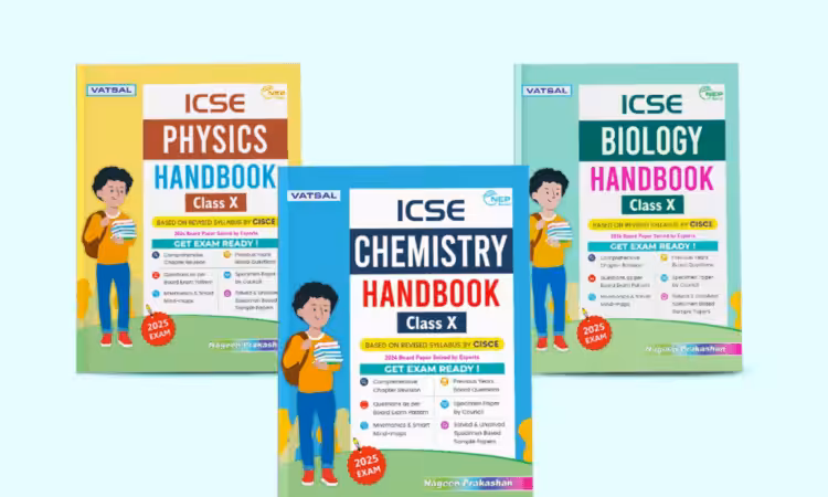 ICSE Combo Set of 3 Handbook for class 10 - Order Now!