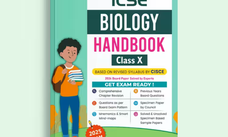 Vatsal ICSE Biology Handbook for Class 10th - Shop Now!