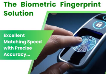 The biometric fingerprint reader was innovative