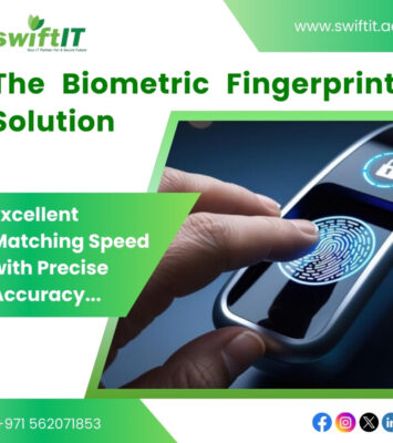 The biometric fingerprint reader was innovative