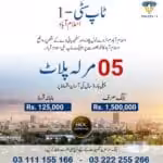 Top City Islamabad 5 Marla, 8 Marla, 10 Marla, and 1 Kanal'