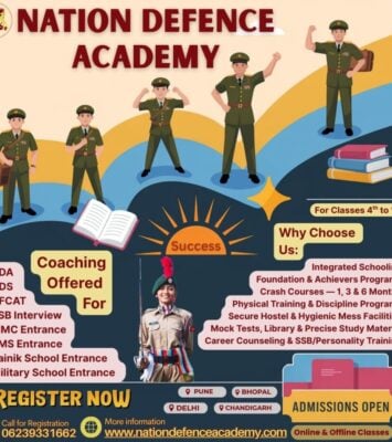 Best Academy for NDA in Chandigarh Nation Defence Academy