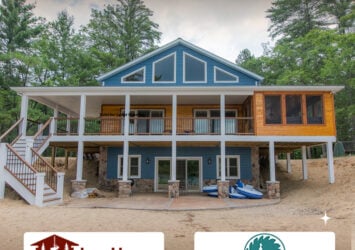 8. cedar paneling