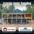 8. cedar paneling