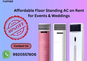 Affordable Floor Standing AC on Rent for Events & Weddings