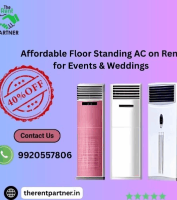 Affordable Floor Standing AC on Rent for Events Weddings 1