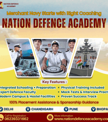 Best Merchant Navy Coaching in India Nation Defence Academy