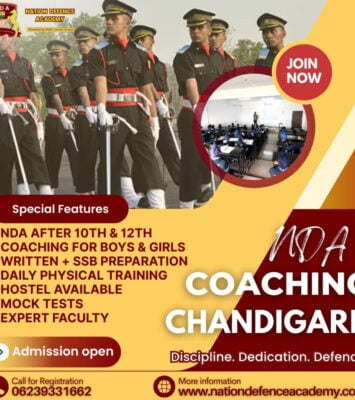 Best NDA Foundation Course in Chandigarh – 1 2 Year Programs