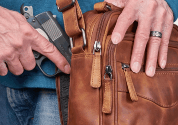 Concealed Carry Crossbody Bag Men