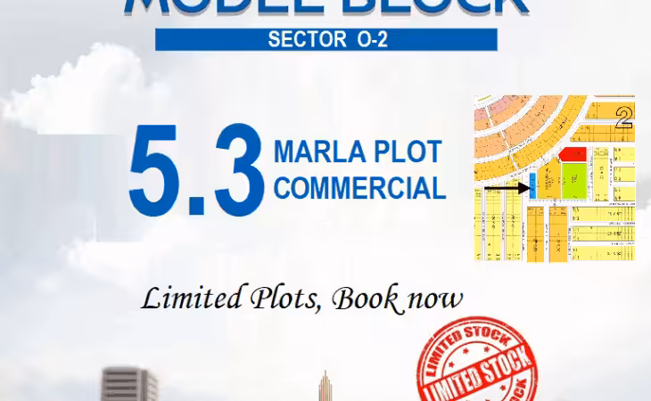 Faisal Town Commercial Plots. Faisal Town 30x40 plots