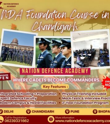 NDA Foundation Course After 10th in Chandigarh Nation defence academy