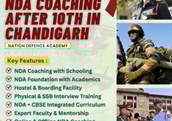 NDA after 10th in Chandigarh Nation Defence Academy