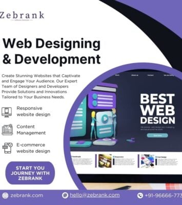 Zebrank Custom web application development Hyderabad