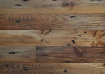 reclaimed norway pine flooring paneling smooth plane stained