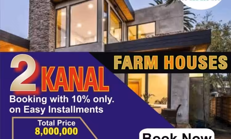 kingdom Valley 2 & 4 Kanal Farm House Plot