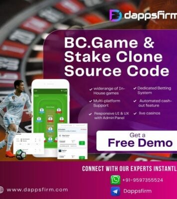 Dappsfirm BC.Game Stake Clone Source Code