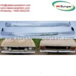 Ford Lotus Cortina MK2 bumpers 1966 1970 without over riders 1