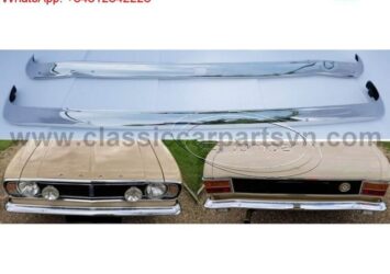 Ford Lotus Cortina MK2 bumpers without over riders
