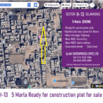H 13 Plot for sale