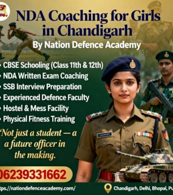 NDA Coaching for girls in Chandigarh