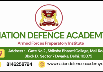 Best Nda Coaching In Dwarka Delhi - Nation Defence Academy