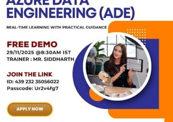 Azure Data Engineering Join Online Free Demo on 29th Novembe