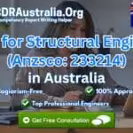 CDR for Structural Engineer (ANZSCO: 233214)