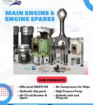 Main Engine Engine Spares Trusted Marine Supply
