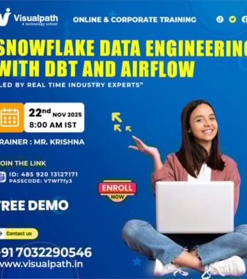 Snowflake data engineering with DBT and airflow Online Free Demo