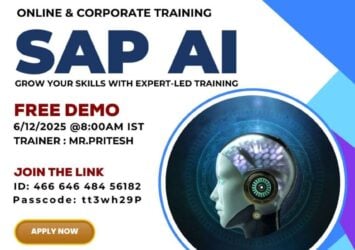 Upcoming Free Demo – Learn SAP Artificial Intelligence