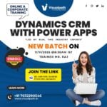 Visualpath Dynamics CRM with Power Apps Training Nov 11 Batch