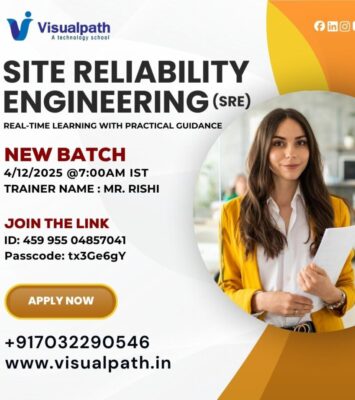Visualpath Launches New Online SRE Course Batch on 4th Dec