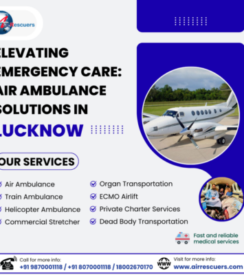 Elevating Emergency Care: Air Ambulance Solutions in Lucknow