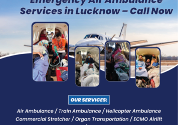 Emergency Air Ambulance Services in Lucknow – Call Now