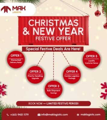 MAK Logistic Christmas New Year Festive Offers