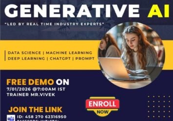 New Batch Starting Generative AI Training for Smart Careers