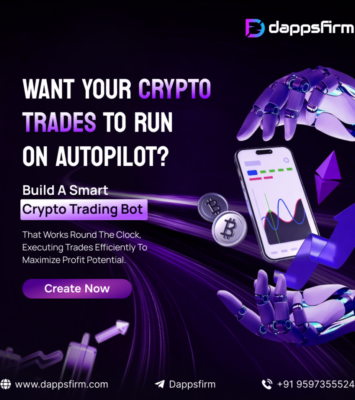 Crypto Trading Bot Development Services @ Low Cost