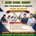 NDA Foundation Program after 10th in Chandigarh
