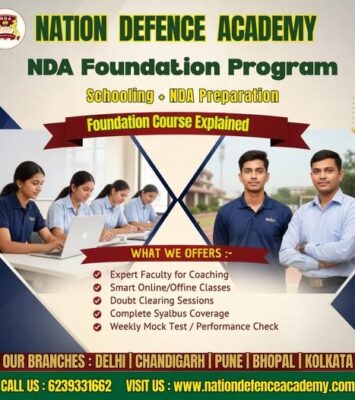 NDA Foundation program in Chandigarh