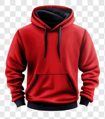 red hoodies