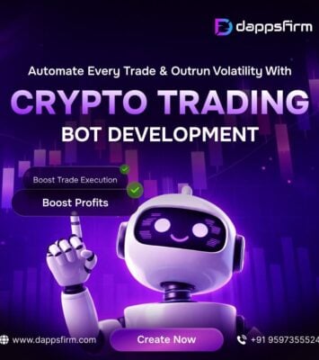 Dappsfirm Crypto Trading Bot Development