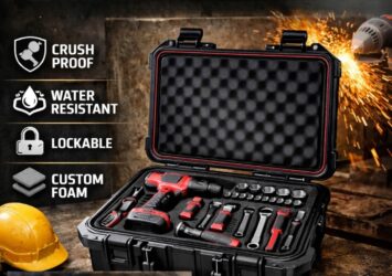 Rugged Hard Plastic Case with Custom Foam – Unicase.in